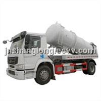 4x2 266hp Vaccum Sewage Suction Truck Sinotruck
