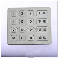 4x4 digital access control keypad
