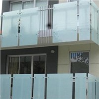 Acid tempered glass