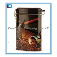 Coffee Tin Box With Metal Buckle /XL-4014