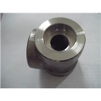 Alloy C276/Hastelloy C276/UNS N10276/2.4819 forged socket threaded elbow tee cap cross coupling