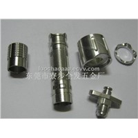 CNC custom machining compound parts,then milling square shape,can small orders