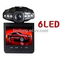 Cheap Removeabe Li-Ion Battery 2.5&quot; Screen IR LED Car Camera DVR A19