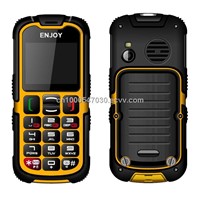 China Manufacture Outdoors Unlocked IP67 Waterproof  Rugged Mobile phone with FM, GPRS