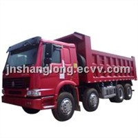 China SINOTRUK 8x4 HOWO Tipper Truck Dimension