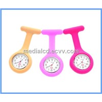 Colorful More Safety Pin Silicone Nurse Watch