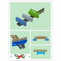 Earth CONNECTOR WITH DIN RAIL HOLDER