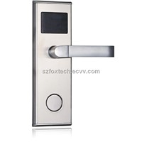 Europe 5 Latches Mortise RF Hotel Card Lock FL-0106S