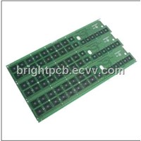 FR4 PCB with Lead-free HASL, Carbon Ink Printing