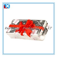 Rectangular gift tin box/Chocolate tin box /XL-1044