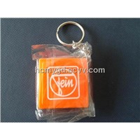 Gift tape measure with keychain