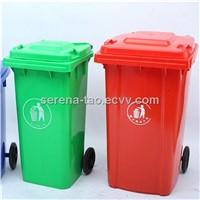 HDPE Plastc Garbage Bin , Plastic dustbin 480*460*790 mm