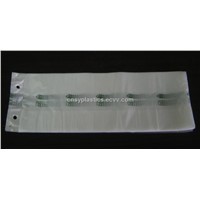 HDPE Transparent Plastic Blocked head Food Bag