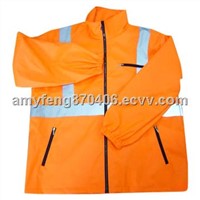 Hi-vis Orange Reflective Jacket