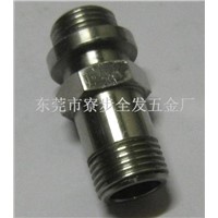 High quality CNC custom stainless steel hexagonal joint parts,can small orders