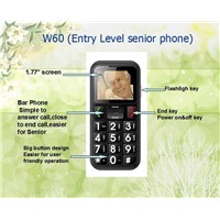 Hot selling Manufacturer GSM Elderly phone For 1.77&amp;quot; Low End MTK6250M Quad Band Big Button