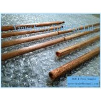 Jointed copper coated gouging rod