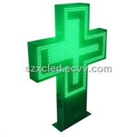 LED pharmacy cross P10