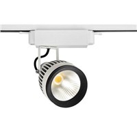 High Power 32W White LED Track Light at CRI 80,2000Lm,24Degree Beam Angle,Cool White(Qyc-1008-32W)