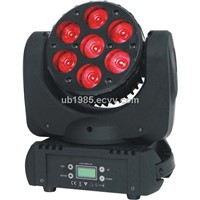 LED 7x12w Moving Head Light with Zoom 4 in 1 LED Diodes