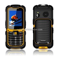 Manufacturer OEM Outdoors Unlocked Rugged Phone For Quad Band Dual SIM Bluetooth GPRS