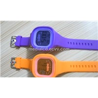 Manufacturer Promotional Fashion Cheap Silicone Jelly Watch Colorful