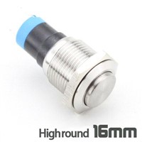 Metal Push Button Switch Stainless Steel on/off