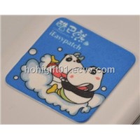 Microfiber and PU Material Screen Cleaner Sticker