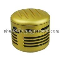 Microphone shape vibration portable mini speaker