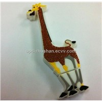 OEM Hot Popular Giraffe Cartoon USB Flash Memory Pen Drive