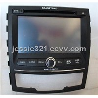 On sales!!!Ssangyong Korando/New Actyon car dvd player auto audio video GPS Navigation system