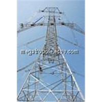Power transmission  line tower
