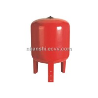 Pressure tank for water pumps