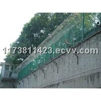 Prison defend wire mesh fence
