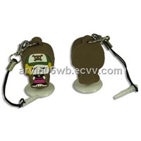 Promotion Ear Cap with Cartoon Character Design