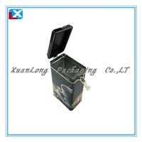 Tea Coffee Tin Boxes with Clip Lid /XL-42501
