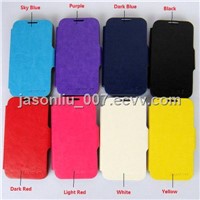 Samsung Galaxy S4 leather PU cell phone case with Colorful Color