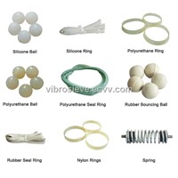 Sealing Rings, Bouncing Balls, Springs for Vibrating Sieve