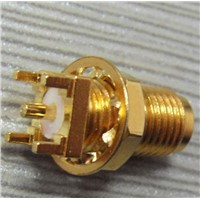 Sma rf connector for PCB
