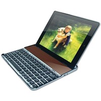 Solar Wireless Bluetooth Rechargeable Waterproof/Dustproof Keyboard for iPad