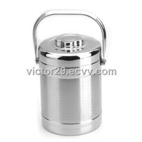 Stainless steel hot food double layers vacuum thermos containers