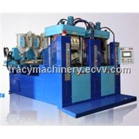 TWO-COLOR TR/TPU VERTICLE SOLE INJECTING MOULDING MACHINE