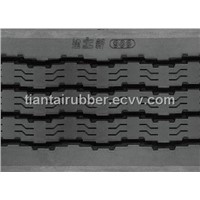 Tire retreading material precure tread rubber