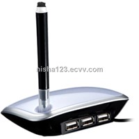 USB Hub with Memo Note Stand and Mood Light (WD-HB4064)