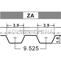 ZA synchronous timing belt auto engine driving belt power transmission belt