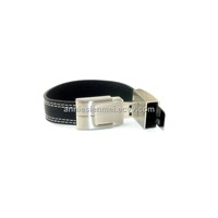 best seller bracelet leather usb flash driver with customized color