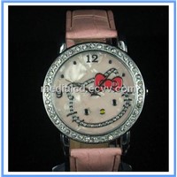 Cheap Hello Kitty Watches for Women with PU Watchstrap