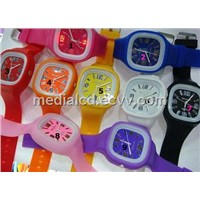 Colorful Silicone Jelly Watch for Promotional Gifts