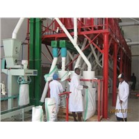 complete set maize flour machine