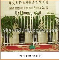 Electro Galvanized Pool Fence/Safety Pool Fence Made of High Quality Mild Steel